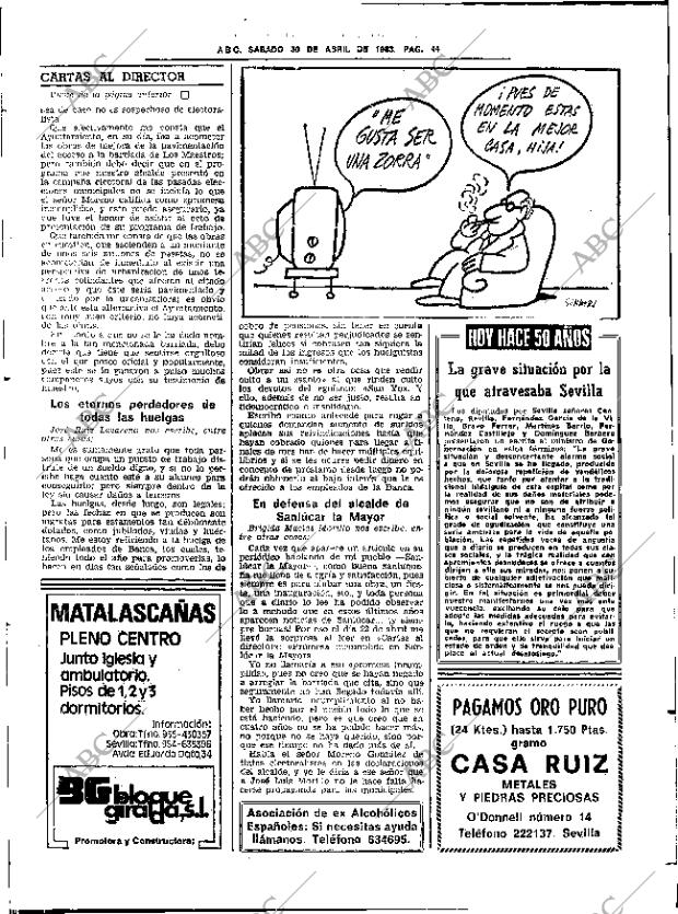 ABC SEVILLA 30-04-1983 página 58