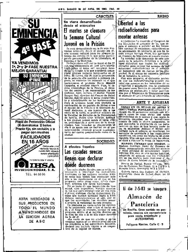 ABC SEVILLA 30-04-1983 página 60