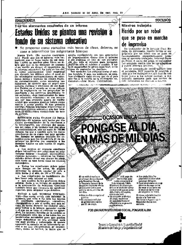 ABC SEVILLA 30-04-1983 página 65