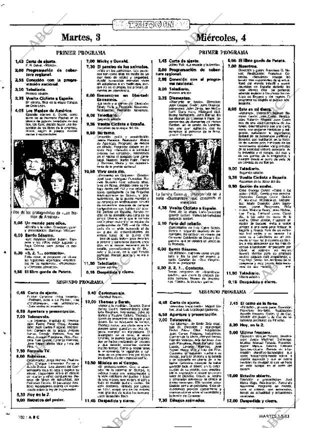 ABC MADRID 03-05-1983 página 102
