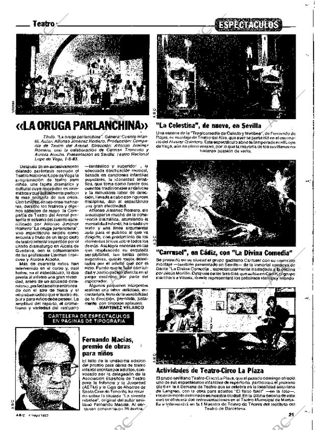 ABC SEVILLA 04-05-1983 página 85