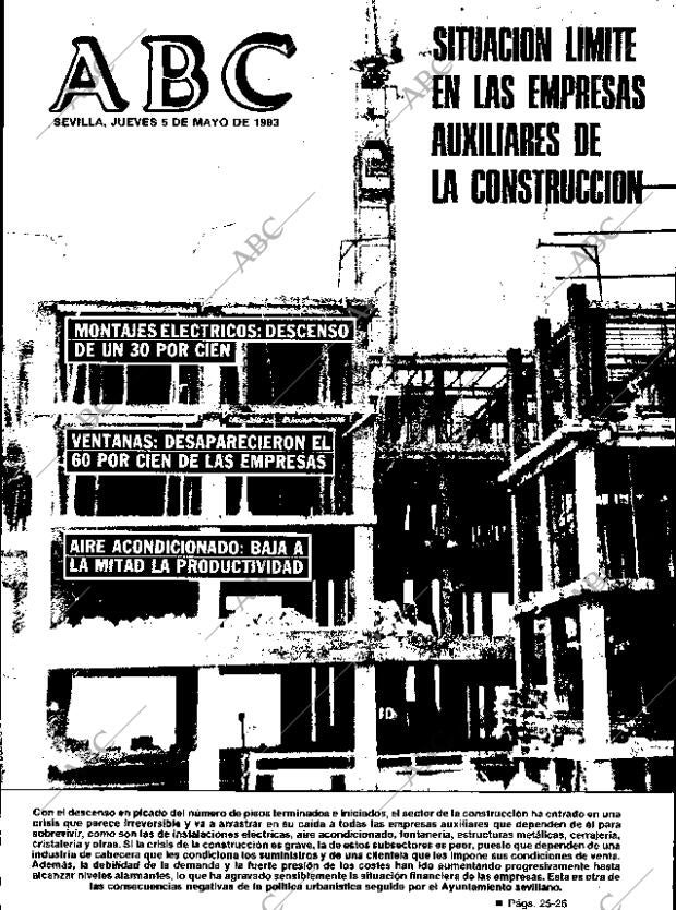 ABC SEVILLA 05-05-1983 página 1