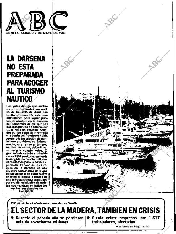 ABC SEVILLA 07-05-1983 página 1