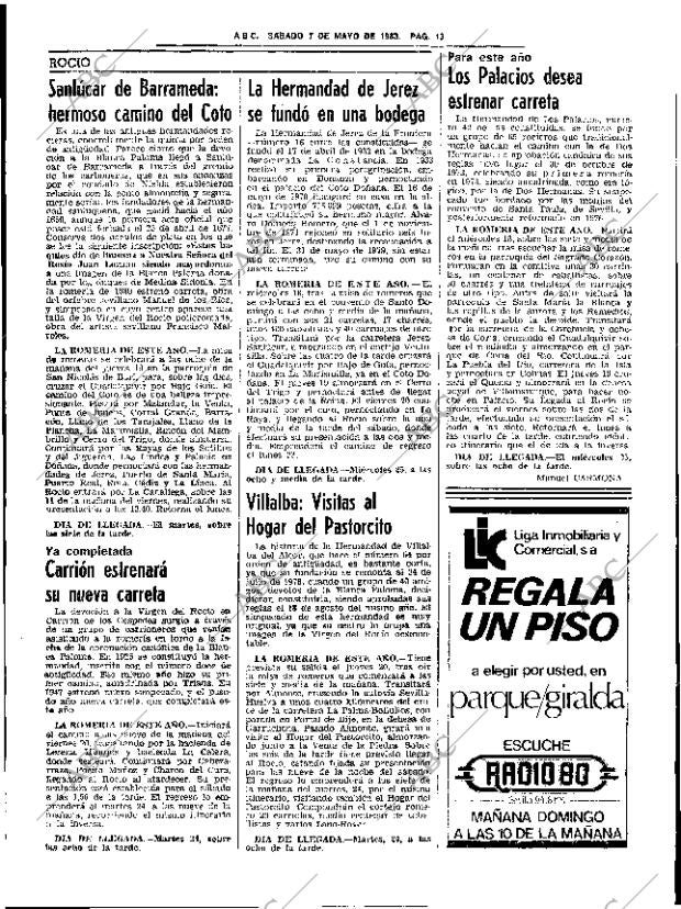 ABC SEVILLA 07-05-1983 página 27