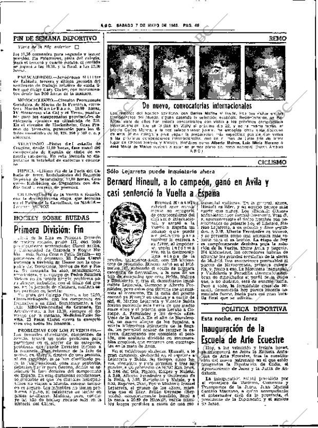ABC SEVILLA 07-05-1983 página 60