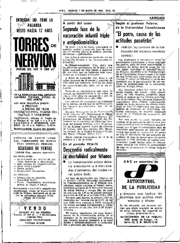 ABC SEVILLA 07-05-1983 página 64