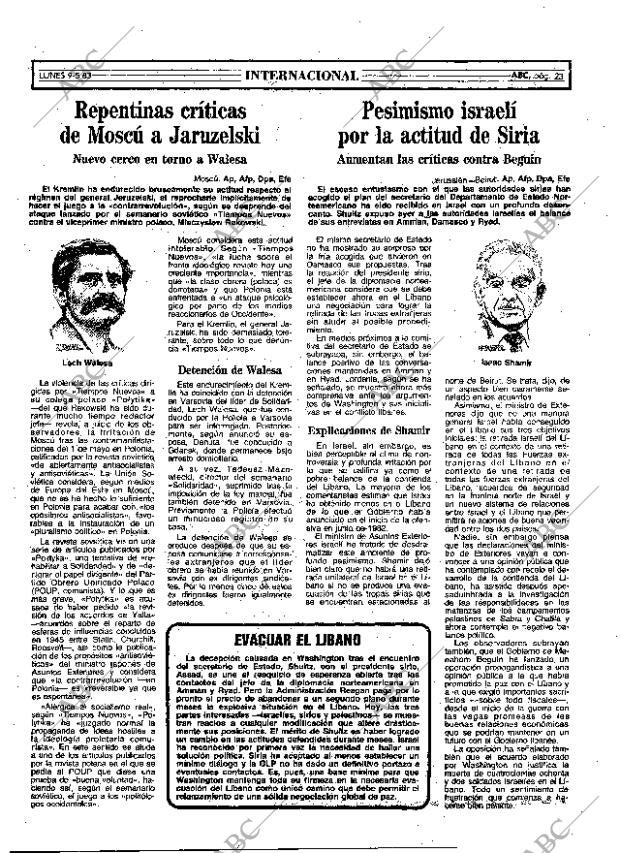 ABC MADRID 09-05-1983 página 23