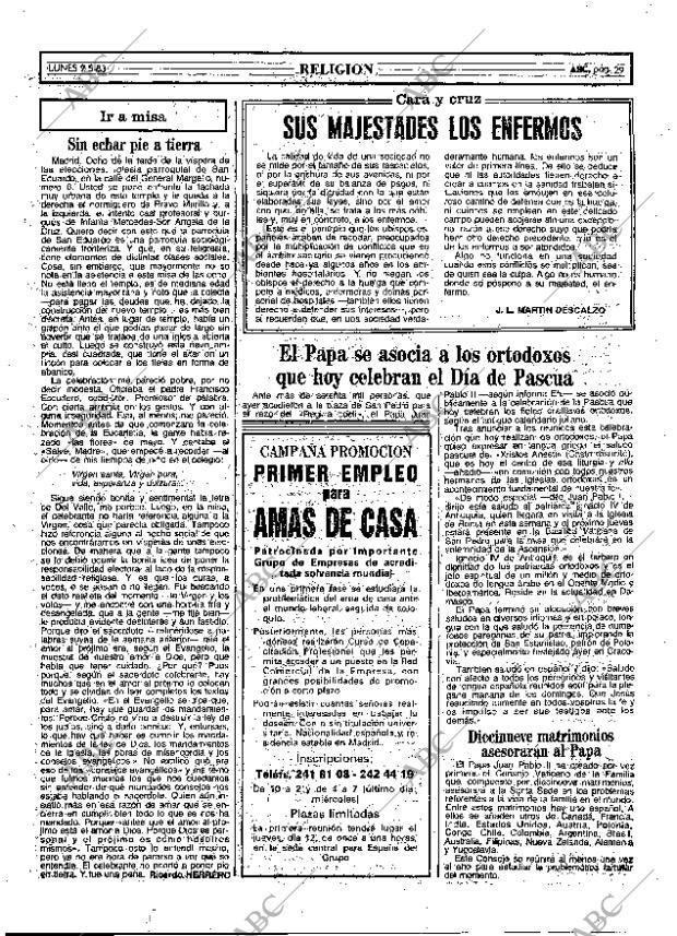 ABC MADRID 09-05-1983 página 29