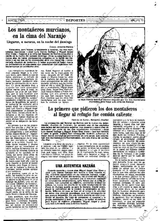 ABC MADRID 10-05-1983 página 73