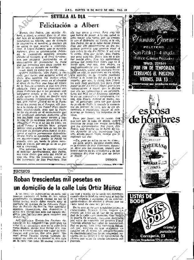 ABC SEVILLA 10-05-1983 página 53