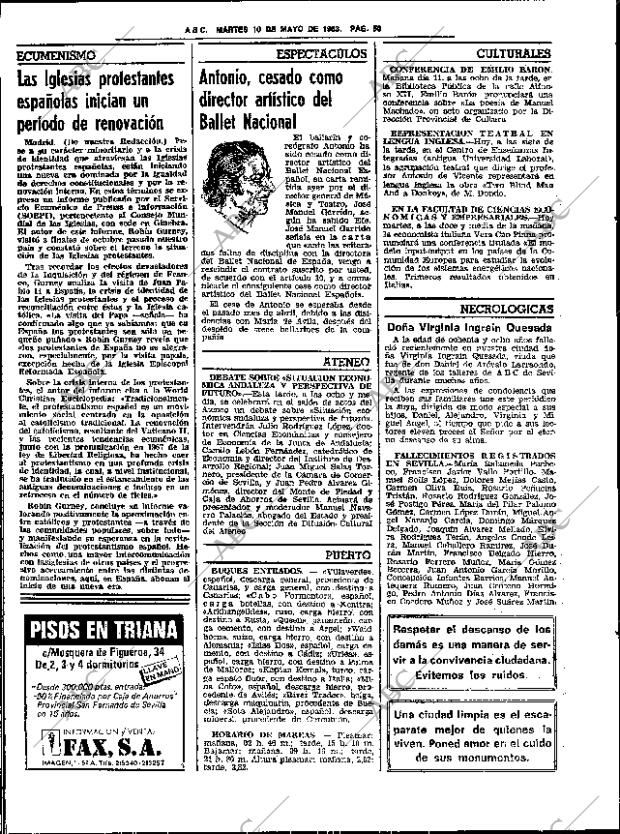 ABC SEVILLA 10-05-1983 página 70