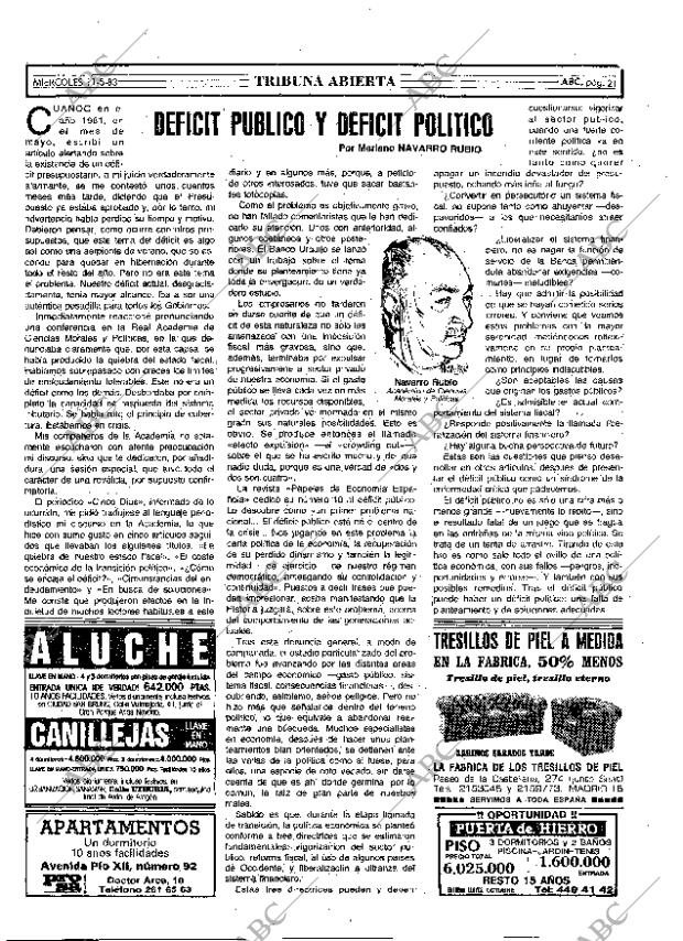 ABC MADRID 11-05-1983 página 21