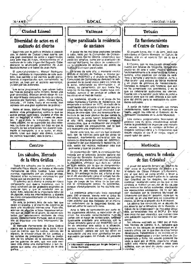 ABC MADRID 11-05-1983 página 32