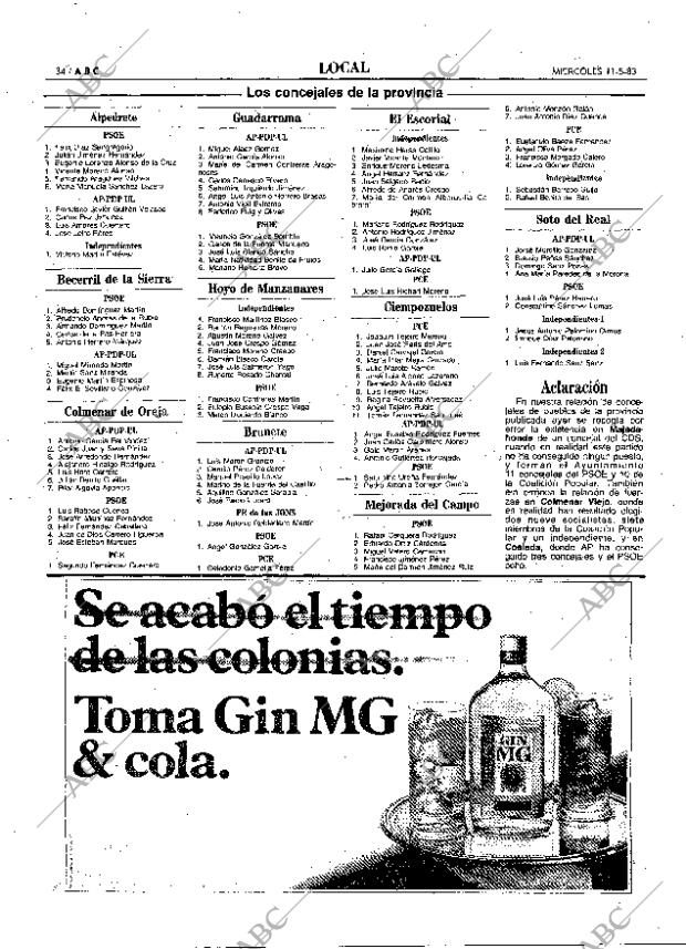 ABC MADRID 11-05-1983 página 34