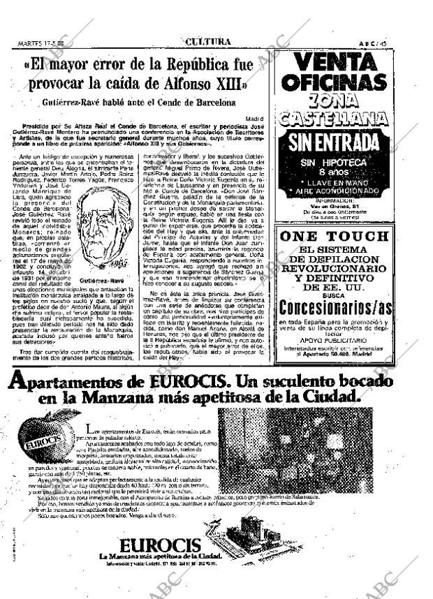 ABC MADRID 17-05-1983 página 45