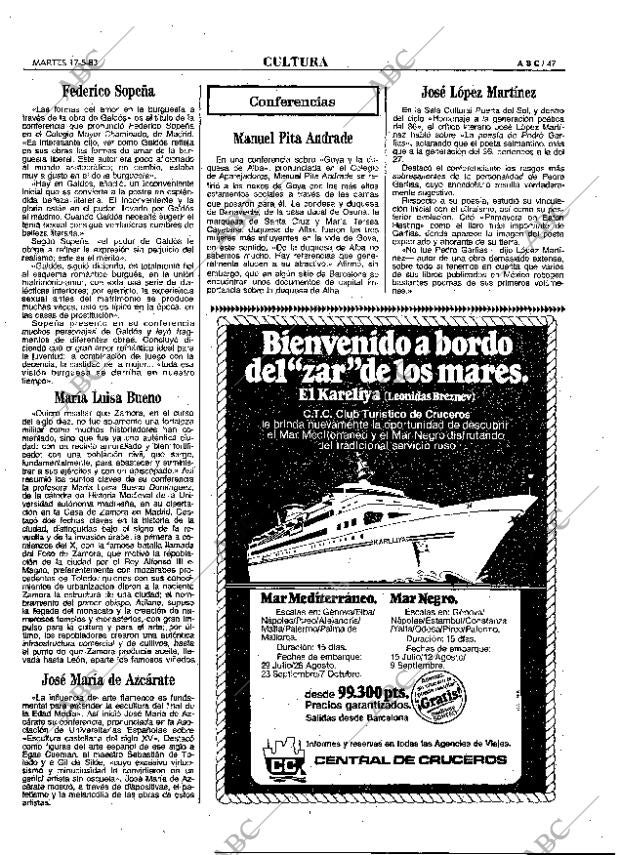 ABC MADRID 17-05-1983 página 47