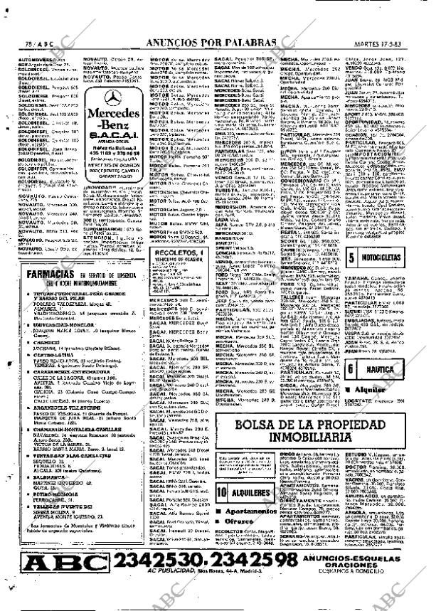 ABC MADRID 17-05-1983 página 78