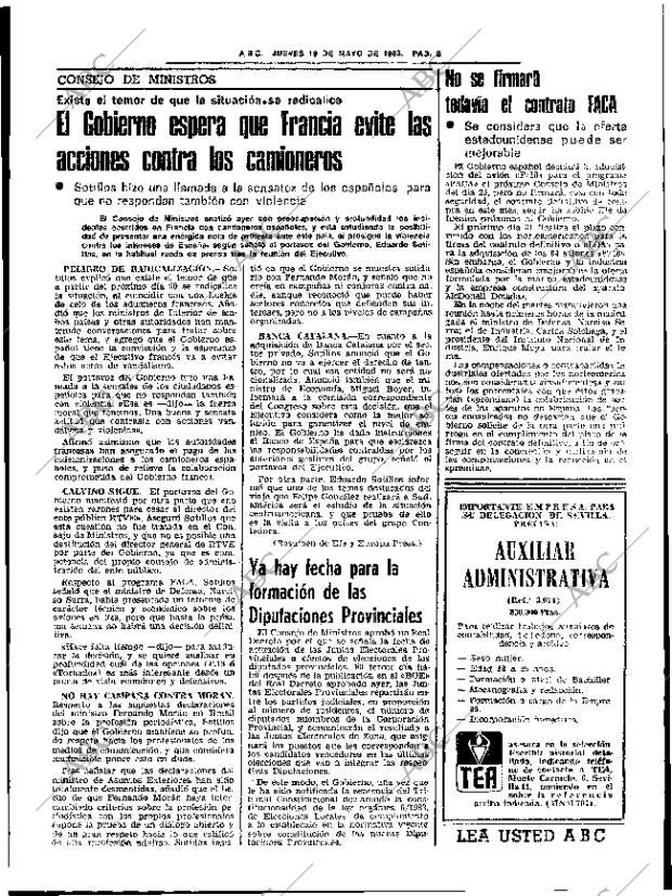 ABC SEVILLA 19-05-1983 página 17