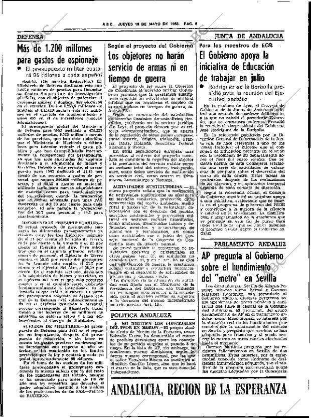 ABC SEVILLA 19-05-1983 página 20