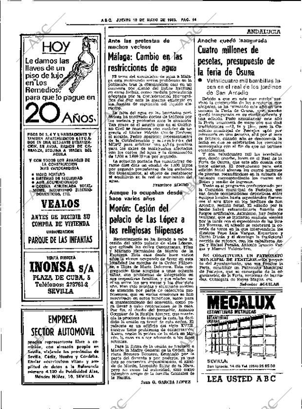 ABC SEVILLA 19-05-1983 página 28