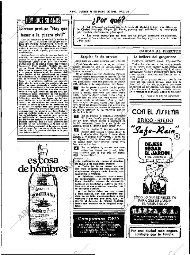 ABC SEVILLA 19-05-1983 página 49