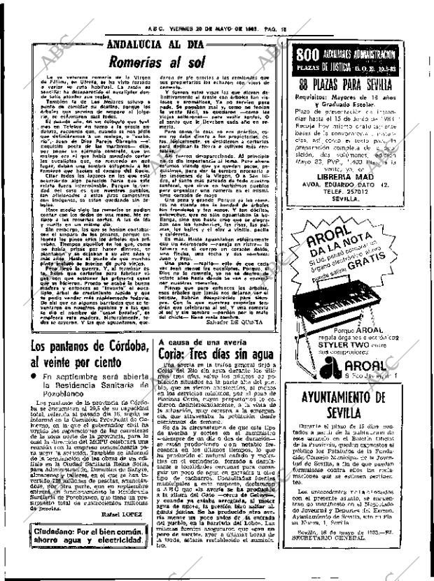 ABC SEVILLA 20-05-1983 página 25