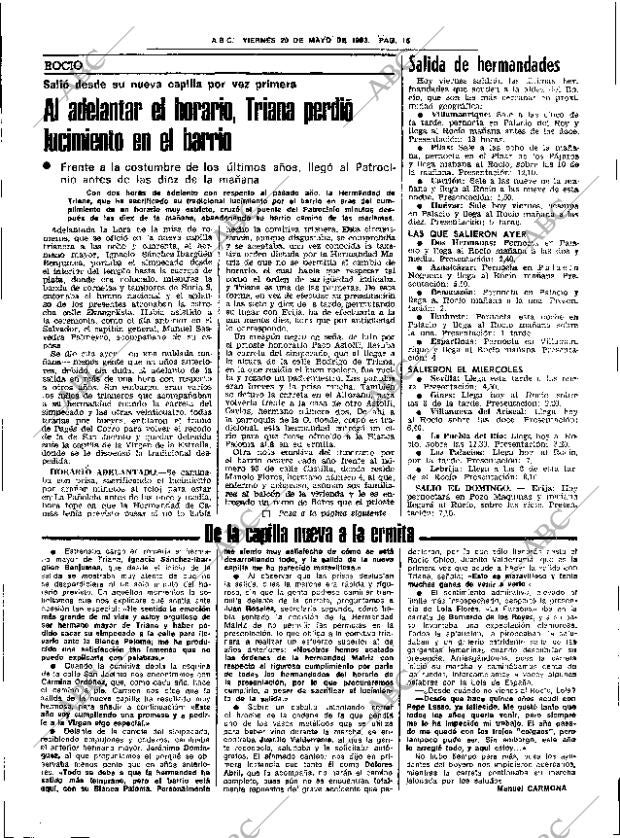 ABC SEVILLA 20-05-1983 página 27