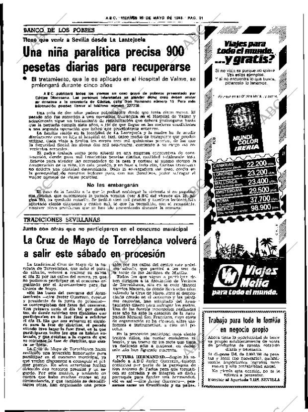 ABC SEVILLA 20-05-1983 página 43