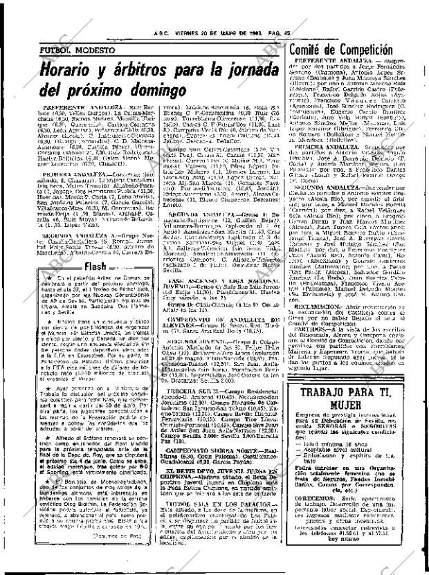 ABC SEVILLA 20-05-1983 página 57