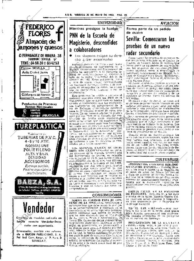 ABC SEVILLA 20-05-1983 página 60