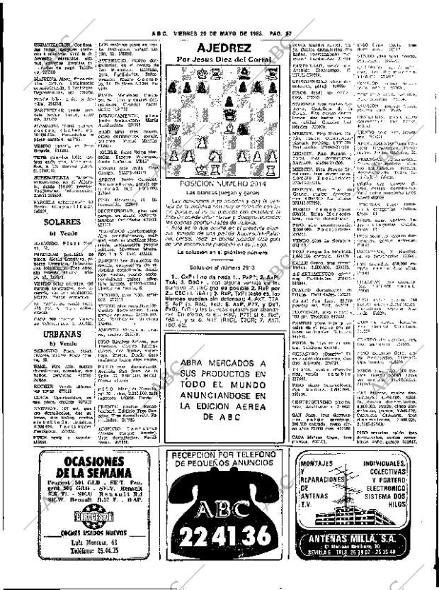 ABC SEVILLA 20-05-1983 página 69