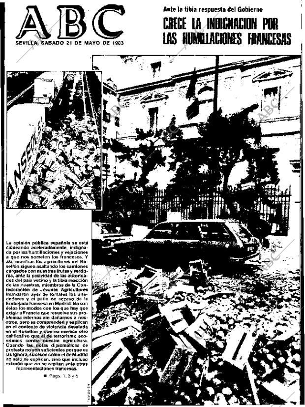 ABC SEVILLA 21-05-1983 página 1