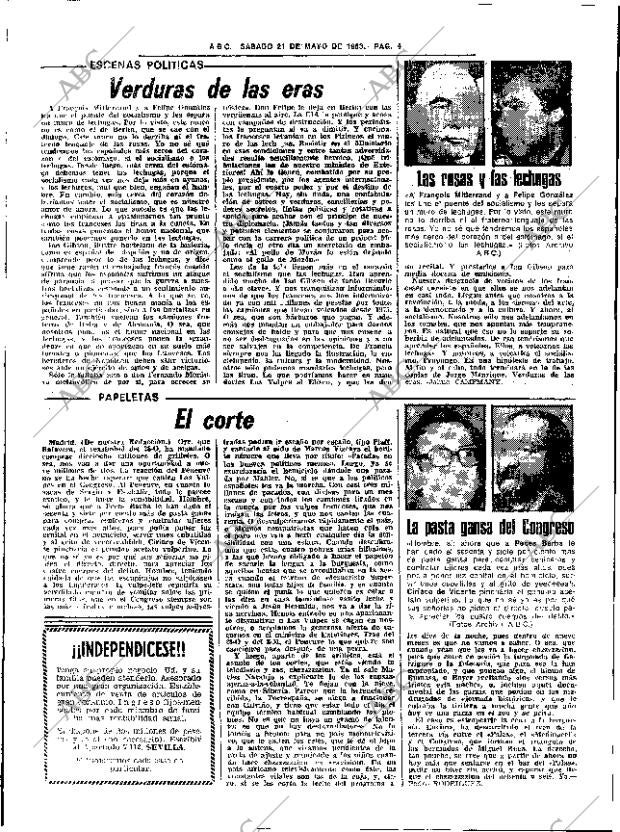 ABC SEVILLA 21-05-1983 página 16