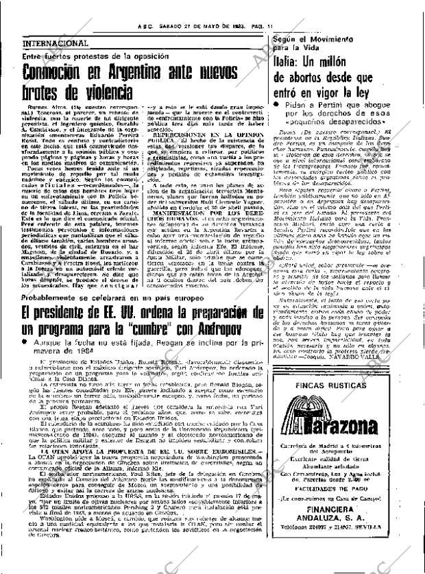 ABC SEVILLA 21-05-1983 página 23