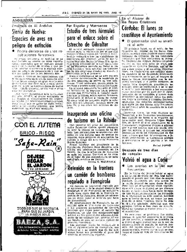ABC SEVILLA 21-05-1983 página 28
