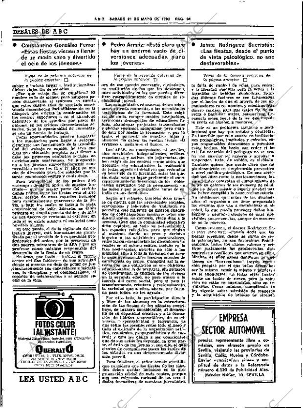 ABC SEVILLA 21-05-1983 página 46