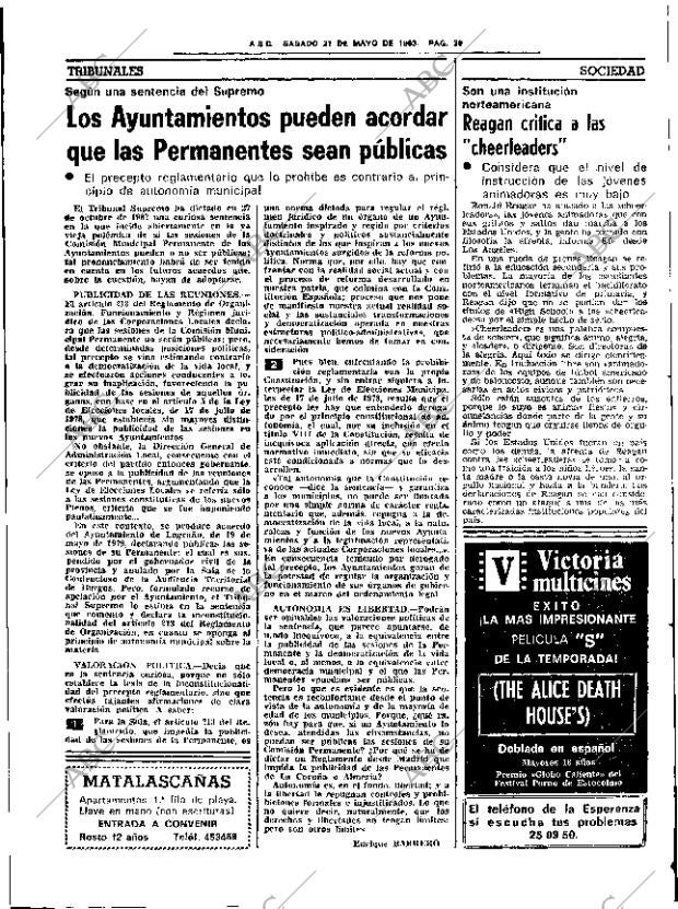 ABC SEVILLA 21-05-1983 página 51