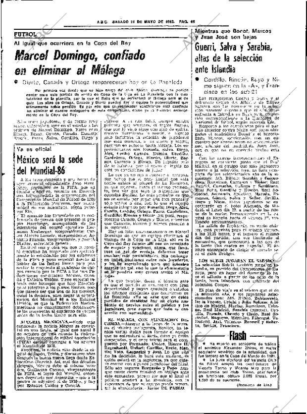 ABC SEVILLA 21-05-1983 página 58