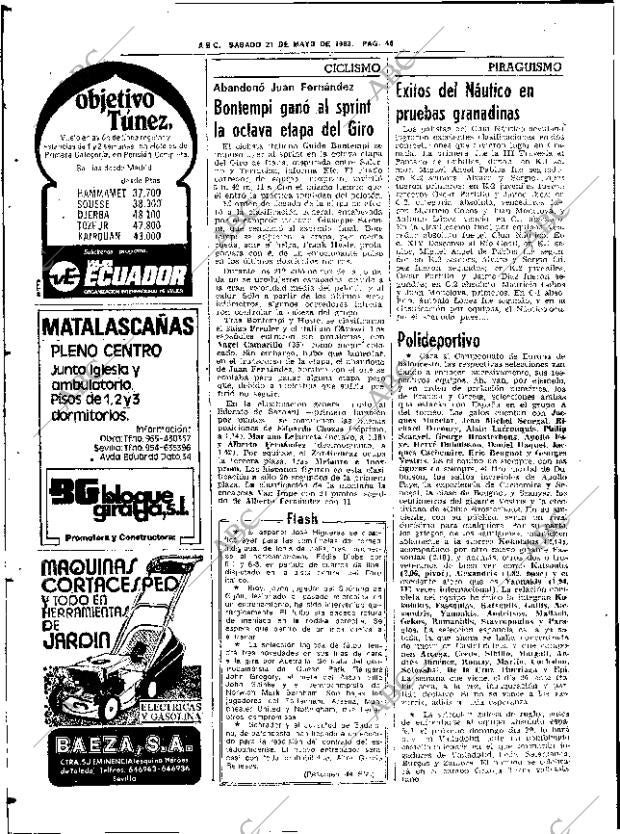 ABC SEVILLA 21-05-1983 página 60