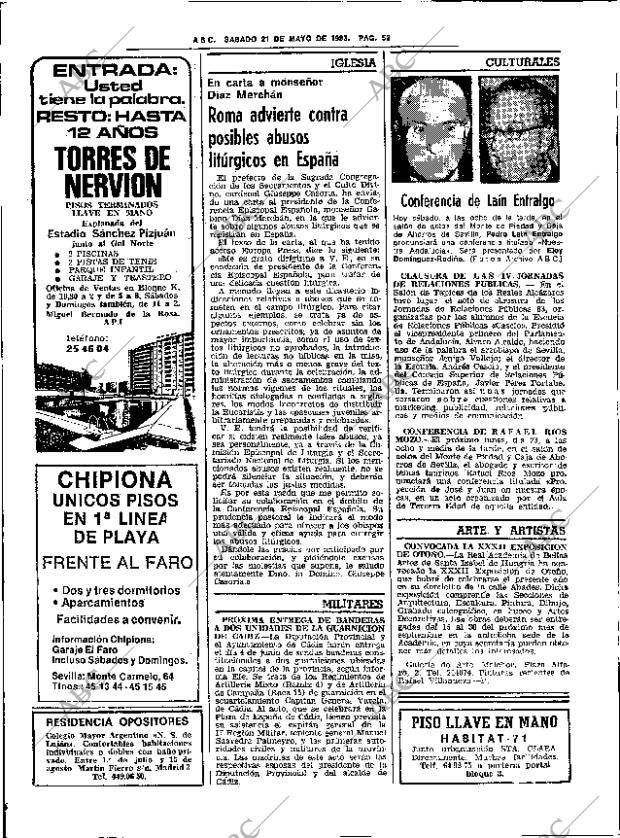 ABC SEVILLA 21-05-1983 página 64