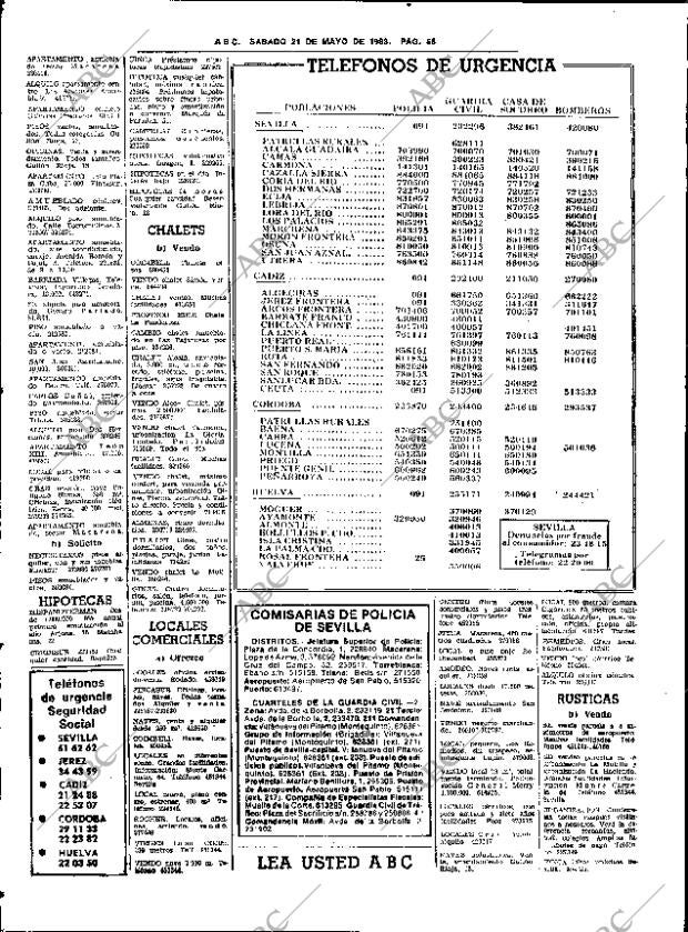 ABC SEVILLA 21-05-1983 página 68