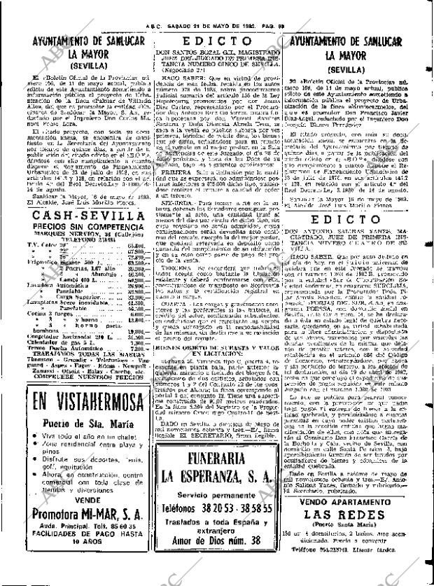 ABC SEVILLA 21-05-1983 página 75
