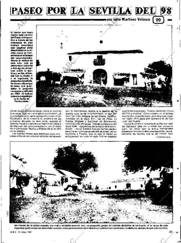 ABC SEVILLA 21-05-1983 página 87