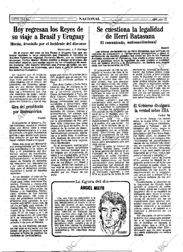 ABC MADRID 23-05-1983 página 19