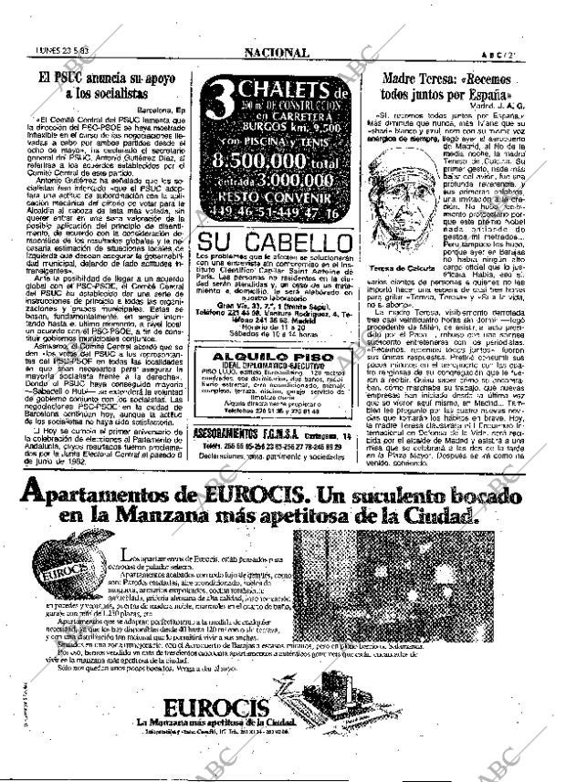 ABC MADRID 23-05-1983 página 21