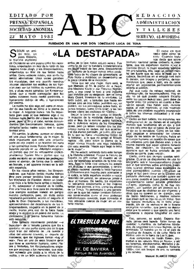 ABC MADRID 23-05-1983 página 3