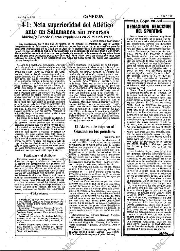 ABC MADRID 23-05-1983 página 37