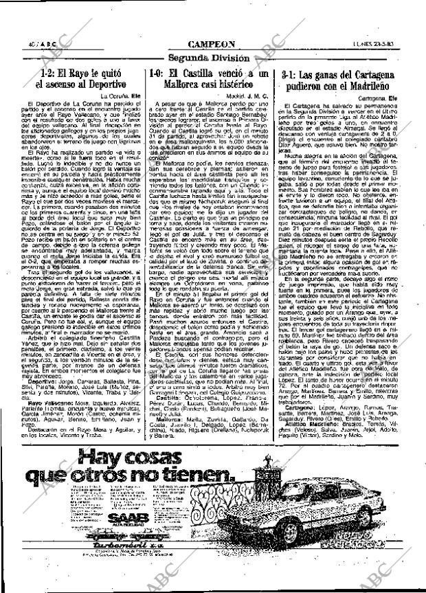 ABC MADRID 23-05-1983 página 40