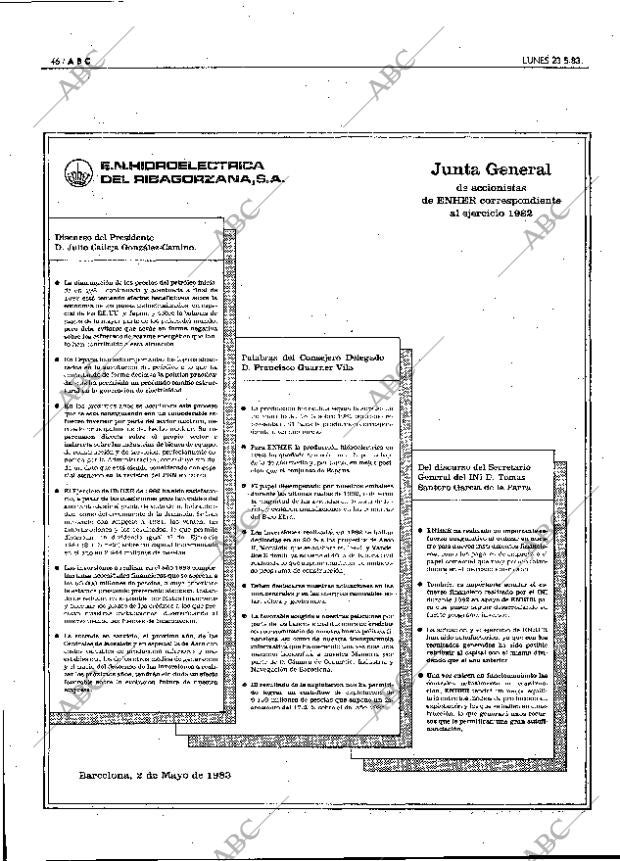 ABC MADRID 23-05-1983 página 46