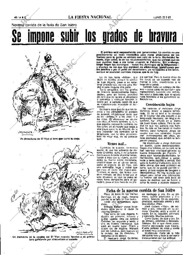 ABC MADRID 23-05-1983 página 48